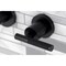 Kingston Brass KS8020CKL Two-Handle Wall Mount Tub Faucet, Matte Black KS8020CKL - alternate 4